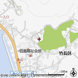 広島県尾道市因島田熊町竹長区4582-7周辺の地図