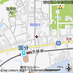 香川県高松市国分寺町国分2054周辺の地図