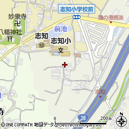兵庫県南あわじ市志知鈩397周辺の地図