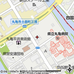 四国労働金庫瀬戸大橋支店周辺の地図