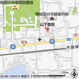 香川県高松市国分寺町国分920周辺の地図