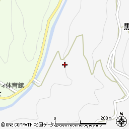 奈良県吉野郡下市町黒木251周辺の地図