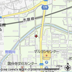 香川県高松市国分寺町新居1500-1周辺の地図
