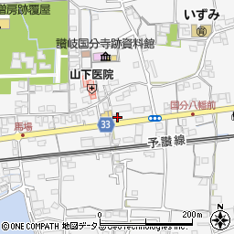 香川県高松市国分寺町国分853周辺の地図