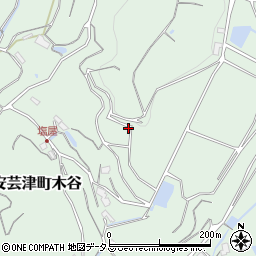 広島県東広島市安芸津町木谷11975周辺の地図