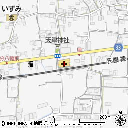 香川県高松市国分寺町国分458-1周辺の地図