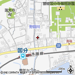 香川県高松市国分寺町国分2055周辺の地図