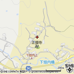 広島県呉市安浦町大字下垣内780周辺の地図