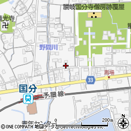 香川県高松市国分寺町国分2058周辺の地図