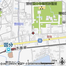 香川県高松市国分寺町国分2060-2周辺の地図