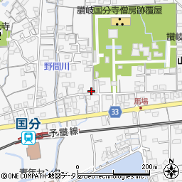 香川県高松市国分寺町国分2059周辺の地図