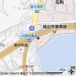 香川県坂出市花町7-36周辺の地図