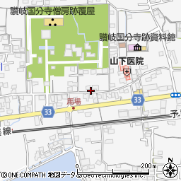 香川県高松市国分寺町国分2074周辺の地図