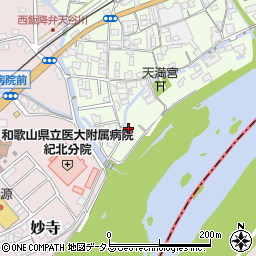 和歌山県伊都郡かつらぎ町中飯降11周辺の地図