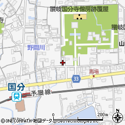 香川県高松市国分寺町国分2060周辺の地図