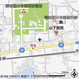 香川県高松市国分寺町国分2076周辺の地図