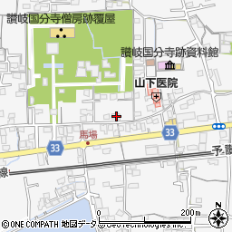 香川県高松市国分寺町国分2077周辺の地図