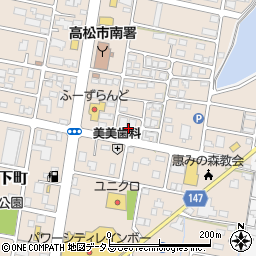 香川県高松市多肥下町1543周辺の地図