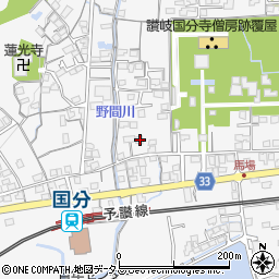 香川県高松市国分寺町国分2057周辺の地図