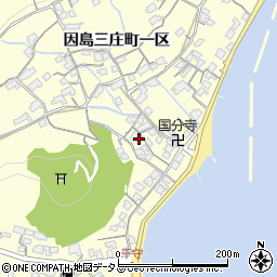広島県尾道市因島三庄町725-1周辺の地図
