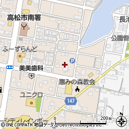 香川県高松市多肥下町1545周辺の地図