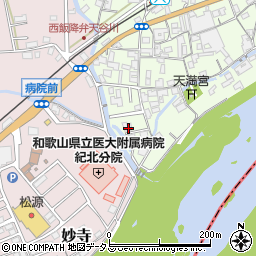 和歌山県伊都郡かつらぎ町中飯降133周辺の地図