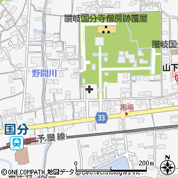 香川県高松市国分寺町国分2060-1周辺の地図