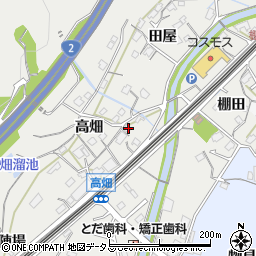 広島県廿日市市大野高畑1182周辺の地図