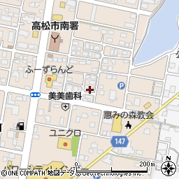 香川県高松市多肥下町1544周辺の地図