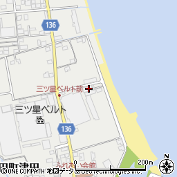 香川県さぬき市津田町津田2893-415周辺の地図
