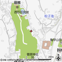 広島県尾道市因島田熊町西浜区2299周辺の地図