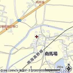 和歌山県橋本市南馬場88周辺の地図