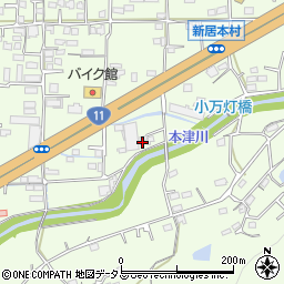 香川県高松市国分寺町新居384-11周辺の地図