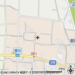 兵庫県南あわじ市榎列西川47周辺の地図
