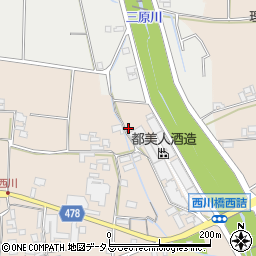 兵庫県南あわじ市榎列西川247-35周辺の地図