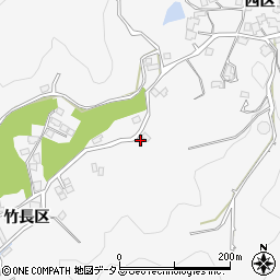 広島県尾道市因島田熊町竹長区3721-2周辺の地図