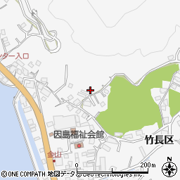 広島県尾道市因島田熊町竹長区4579周辺の地図