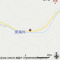 奈良県吉野郡黒滝村赤滝336周辺の地図