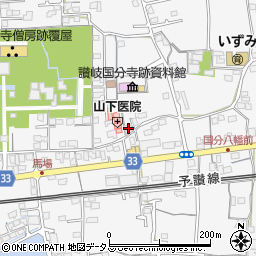 香川県高松市国分寺町国分2163周辺の地図