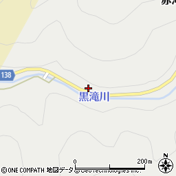 奈良県吉野郡黒滝村赤滝343周辺の地図