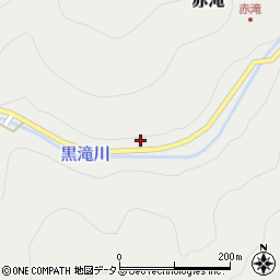 奈良県吉野郡黒滝村赤滝335周辺の地図