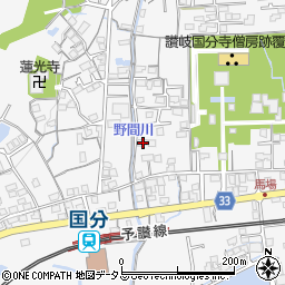 香川県高松市国分寺町国分2051周辺の地図