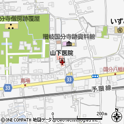 香川県高松市国分寺町国分2155周辺の地図