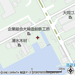 香川県丸亀市蓬莱町周辺の地図