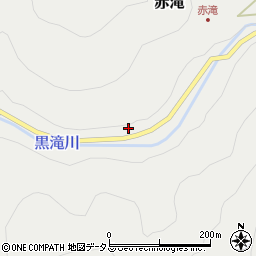奈良県吉野郡黒滝村赤滝329周辺の地図