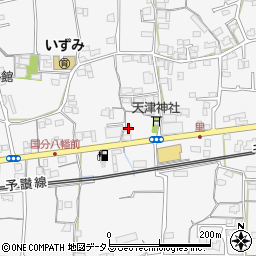 香川県高松市国分寺町国分418周辺の地図