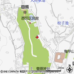 広島県尾道市因島田熊町西浜区1955周辺の地図