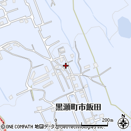 広島県東広島市黒瀬町市飯田84-8周辺の地図