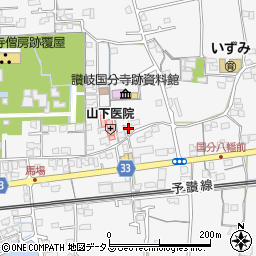 香川県高松市国分寺町国分2164周辺の地図
