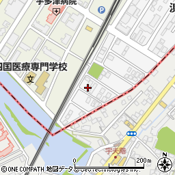 香川県綾歌郡宇多津町浜六番丁71-9周辺の地図